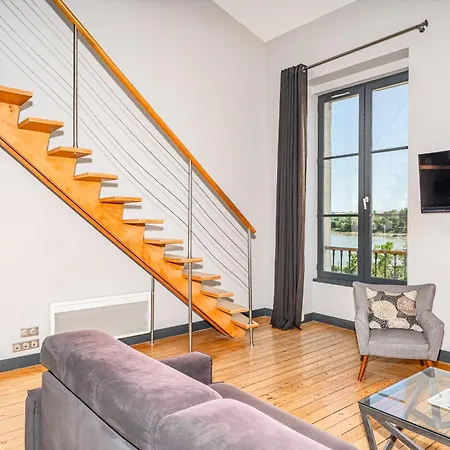 Climatise 3 Vue Garonne 아파트 보르도